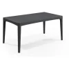 Allibert "Girona" Gartentisch mit Lattenplatte, anthrazit - B-Ware