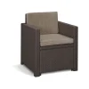 ALLIBERT Sessel Monaco, Braun - B-Ware