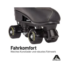 Apollo Rollschuhe »Disco Quads«, größenverstellbar, Größe 31 - 42, ab 6 Jahren (Luna Nova, 31-34) - B-Ware sehr gut
