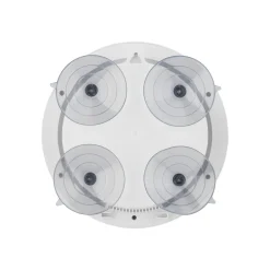 AURIOL® Funk-Badezimmeruhr, mit 4 rückseitigen Saugnäpfen (Weiß) - B-Ware sehr gut