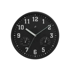 AURIOL® Wanduhr mit Thermo- und Hygrometer - B-Ware
