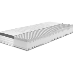 BADENIA TRENDLINE 7-Zonen XXL-Komfortschaum-Matratze mit Noppenschaum-Auflage und Wendefunktion, H4, 100 x 200 cm - B-Ware neuwertig
