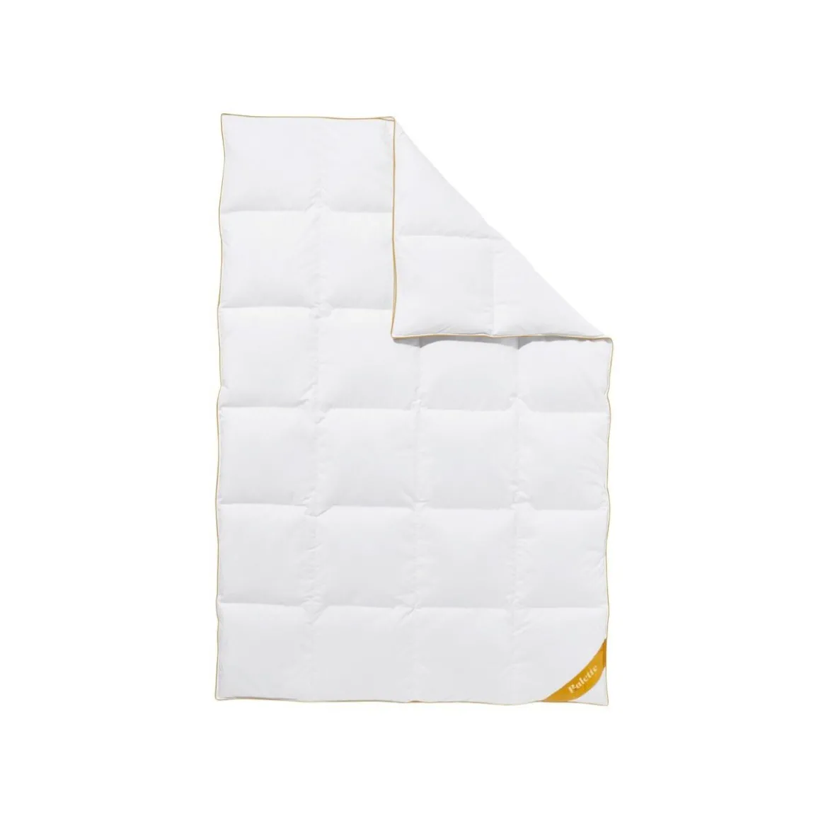 Balette deLuxe Gänsedaunen-Kassettenbettdecke Gold-Edition warm (240 x 220 cm) - B-Ware Transportschaden Kosmetisch
