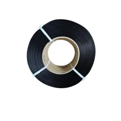 Bang & Co PP-Umreifungsband 12 × 0,55 mm schwarz – 2 Rollen à 2500 m - B-Ware neuwertig