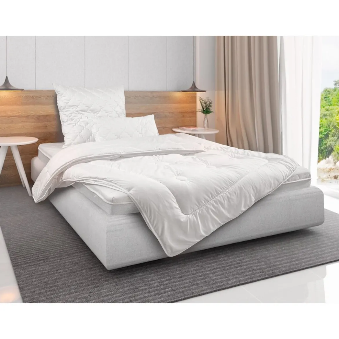 BeCo Vierjahreszeiten-Bettdecke »Royal Soft«, leicht bis extra warm - B-Ware
