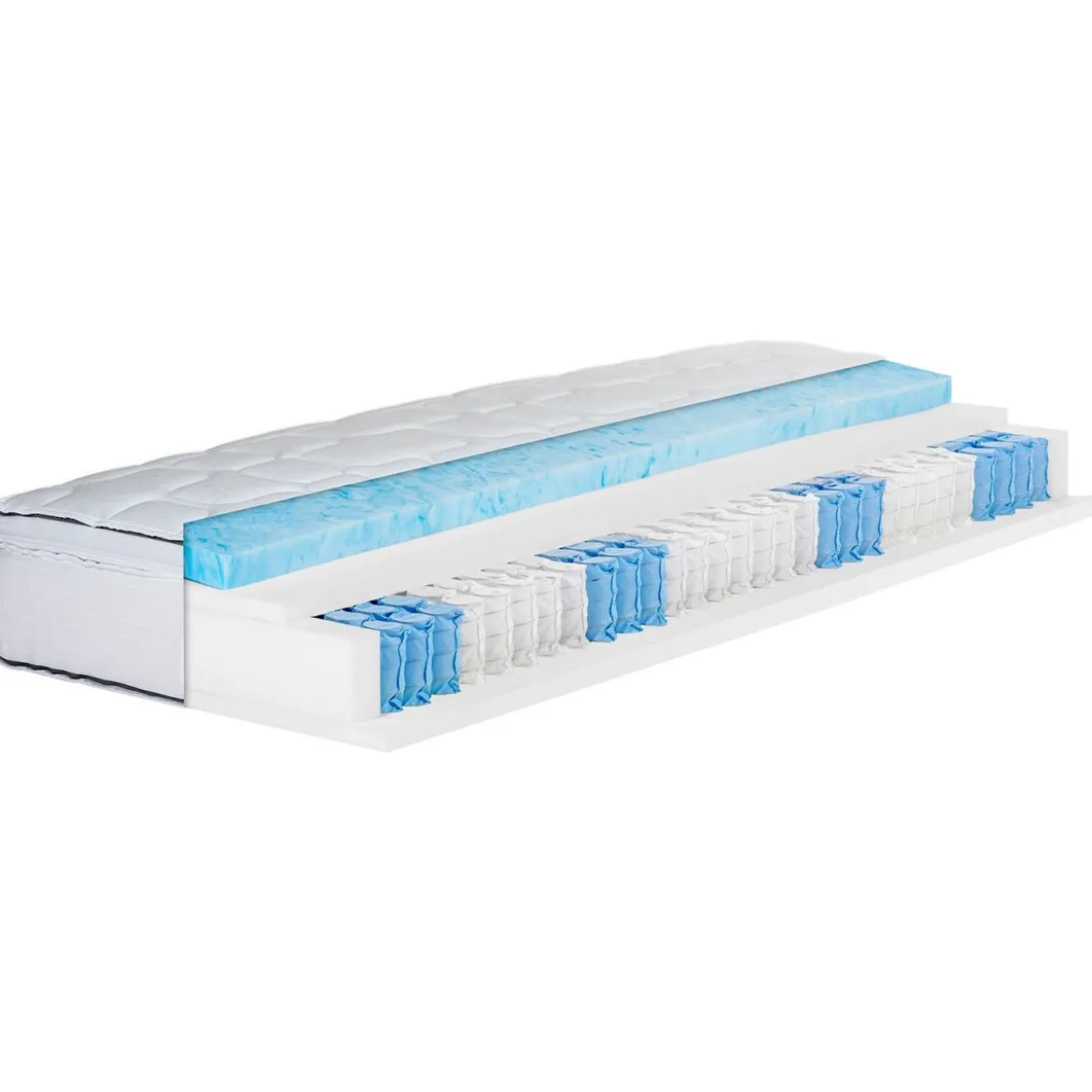 BeCo 7-Zonen Boxspring-Matratze »Royal Flex GS«, mit abnehmbarem Gelschaum-Topper - B-Ware