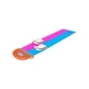BESTWAY Doppel-Wasserrutsche mit aufblas baren Schwimmtieren 487 x 138cm - B-Ware sehr gut