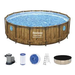 Bestway Power Steel Swim Vista 488x122 - B-Ware neuwertig