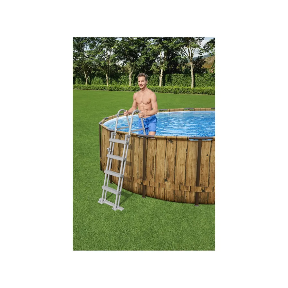 Bestway Power Steel Swim Vista 488x122 - B-Ware neuwertig