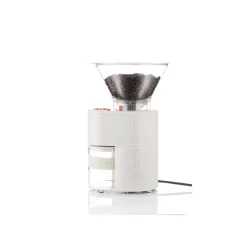 BODUM Elektrische Kaffeemühle Bistro 10903-913, cremeweiß - B-Ware sehr gut