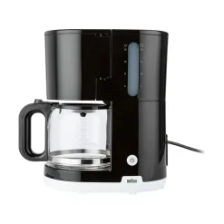 BRAUN Filterkaffeemaschine KF1100BK, 1000 W, OptiBrew System, schwarz - B-Ware neuwertig