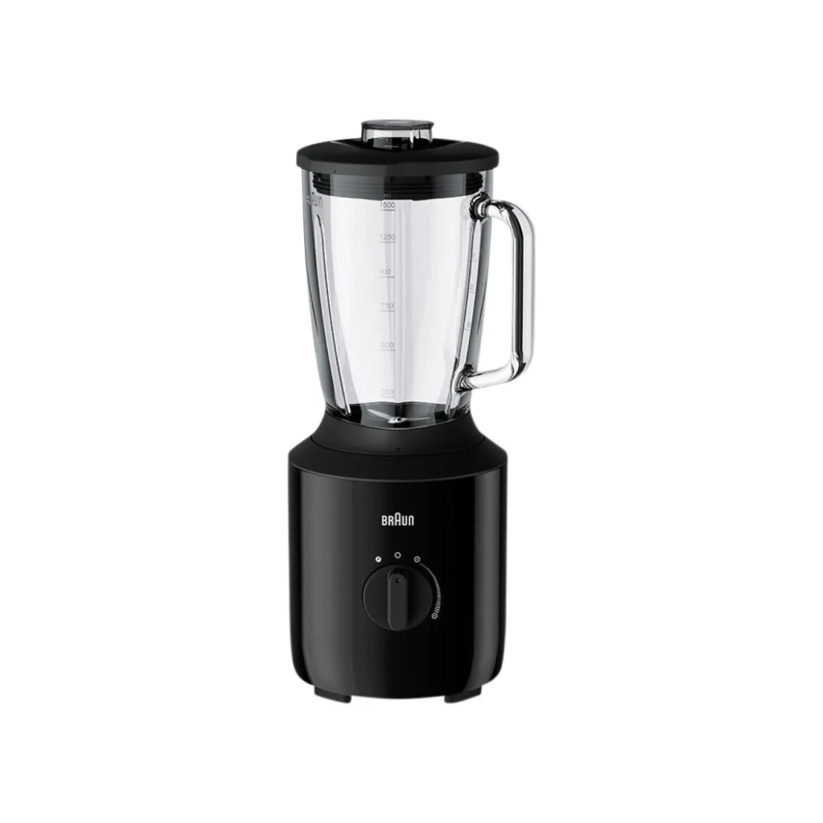 BRAUN Standmixer schwarz JB3150BK, 1,5L Glassgefäß 800W - B-Ware