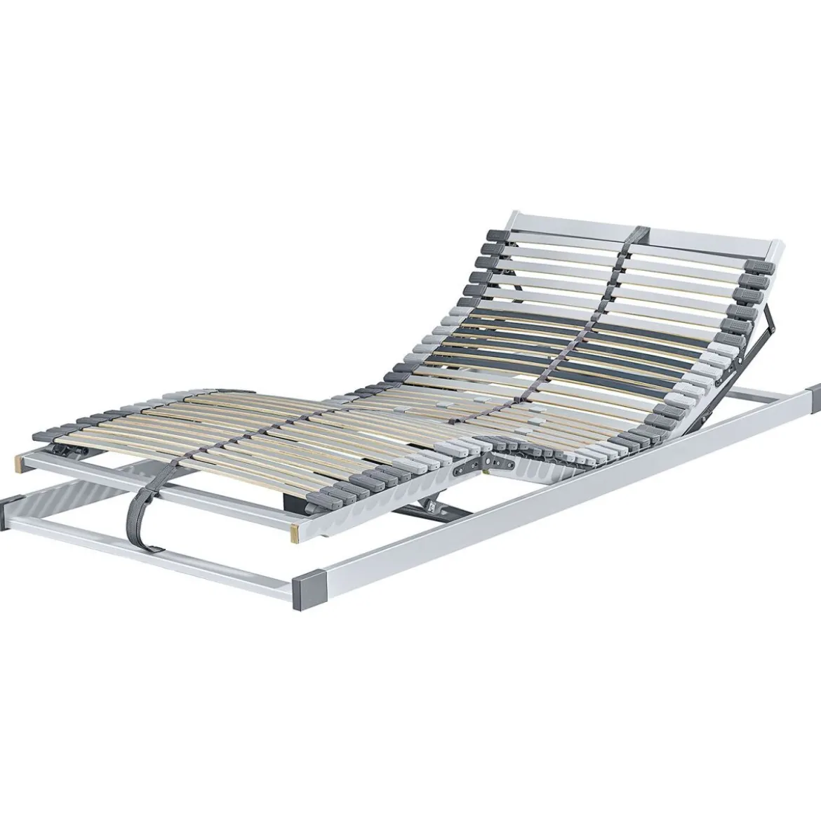 Breckle 7-Zonen Premium Motor-Lattenrost Royalflex, 42 Leisten, verstellbar - B-Ware