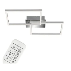 Briloner CCT LED Design Deckenleuchte, Lichttemperatur + Helligkeit regulierbar - B-Ware