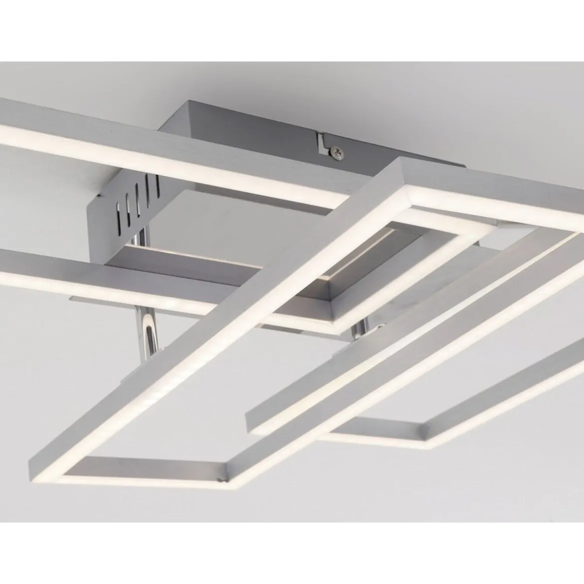 Briloner CCT LED Design Deckenleuchte, Lichttemperatur + Helligkeit regulierbar - B-Ware