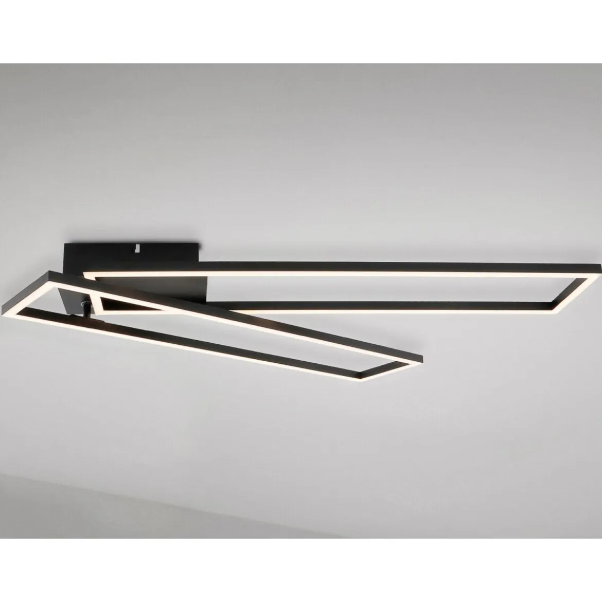 Briloner CCT LED Design Deckenleuchte, Lichttemperatur + Helligkeit regulierbar - B-Ware