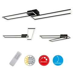 Briloner CCT LED Design Deckenleuchte, Lichttemperatur + Helligkeit regulierbar - B-Ware