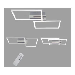 Briloner CCT LED Design Deckenleuchte, Lichttemperatur + Helligkeit regulierbar - B-Ware