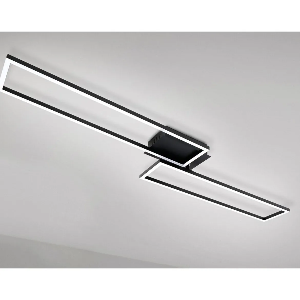 Briloner CCT LED Design Deckenleuchte, Lichttemperatur + Helligkeit regulierbar - B-Ware