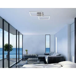 Briloner CCT LED Design Deckenleuchte, Lichttemperatur + Helligkeit regulierbar - B-Ware