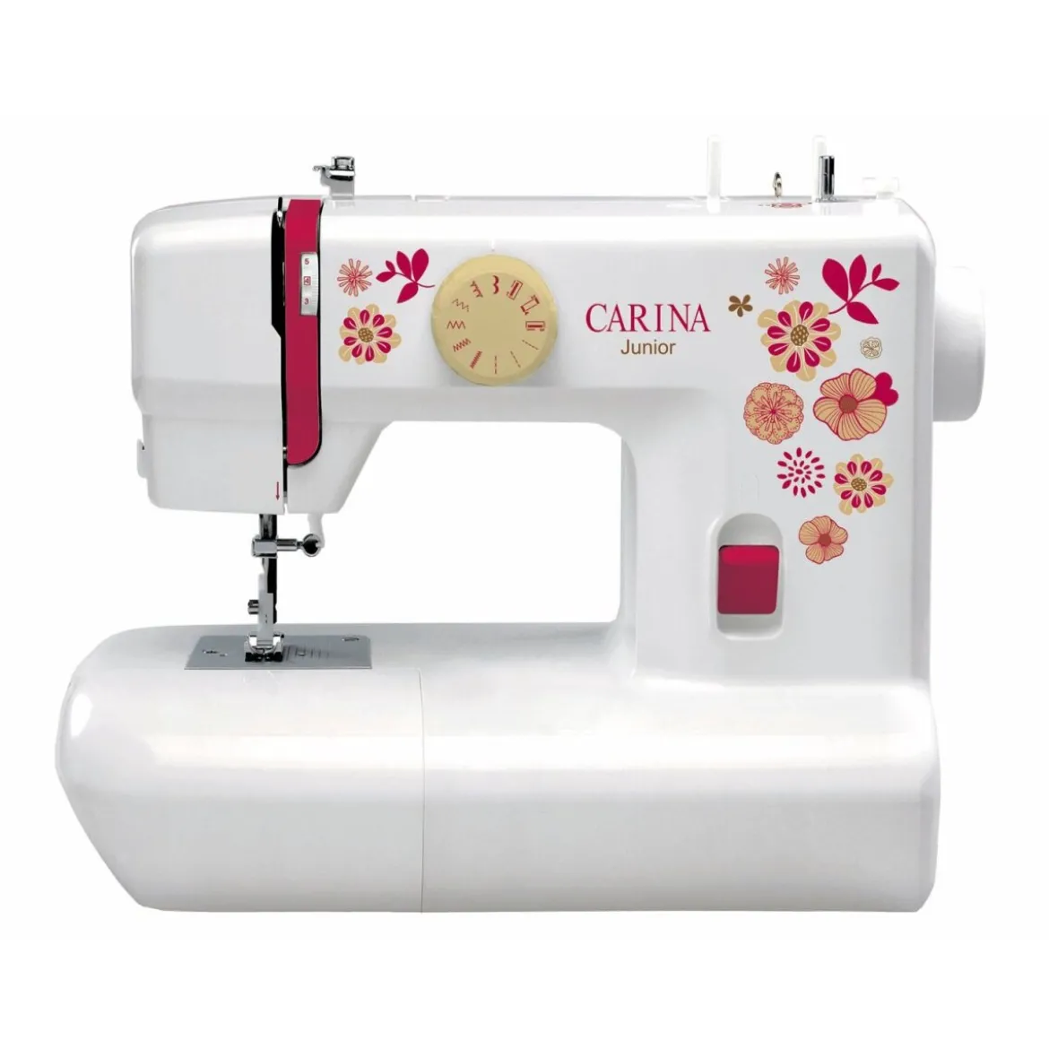 Carina Mechanische Nähmaschine »Junior«, Einsteigermodell, 6 Stichprogramme, mit Hülle - B-Ware gut