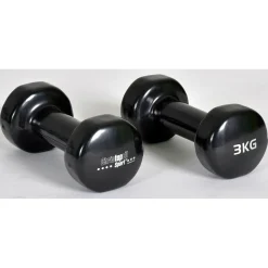 Christopeit Sport® Vinyl Hanteln, 2 x 3 kg - B-Ware neuwertig
