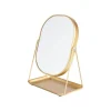 CIEN Beauty Kosmetikspiegel, gold - B-Ware sehr gut