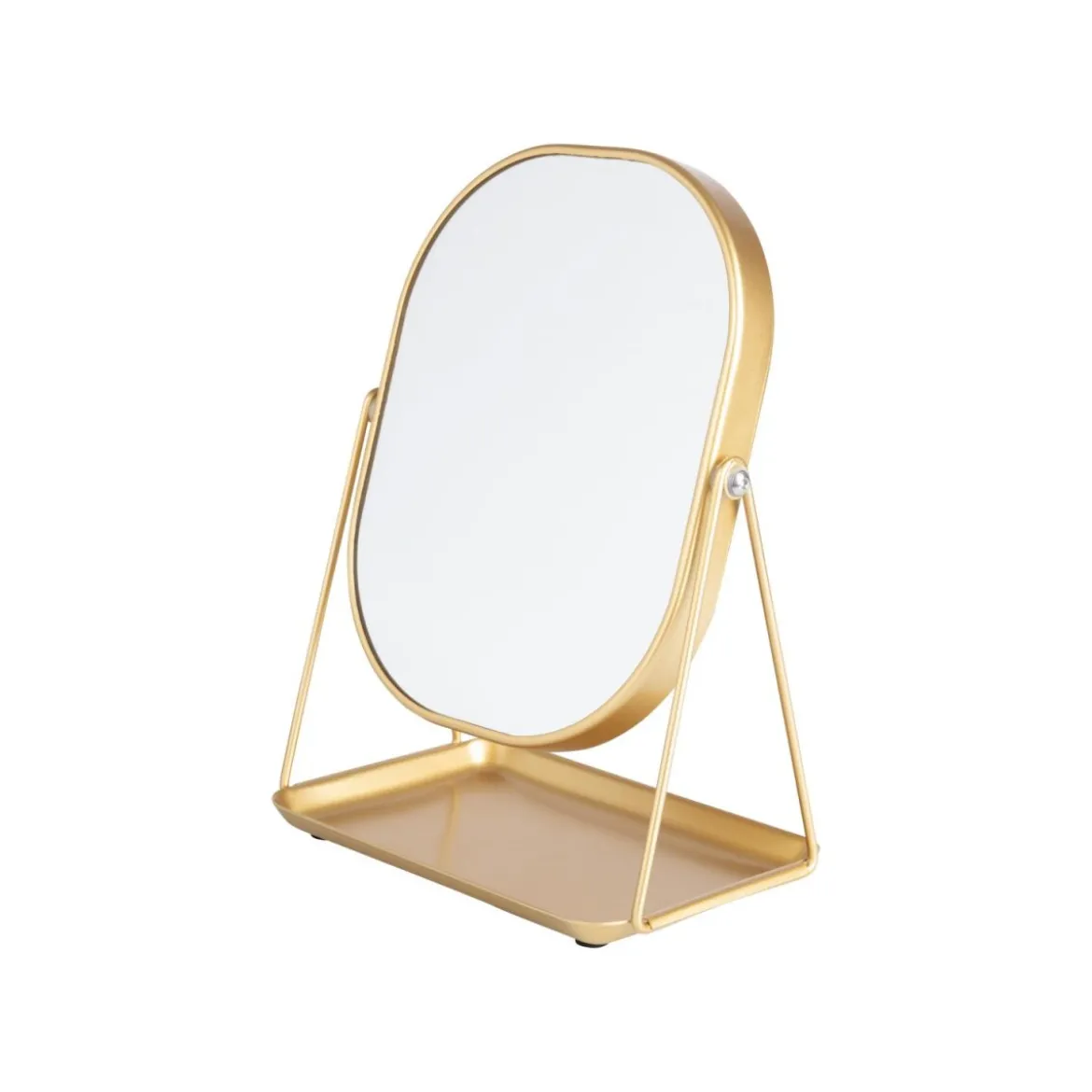 CIEN Beauty Kosmetikspiegel, gold - B-Ware sehr gut