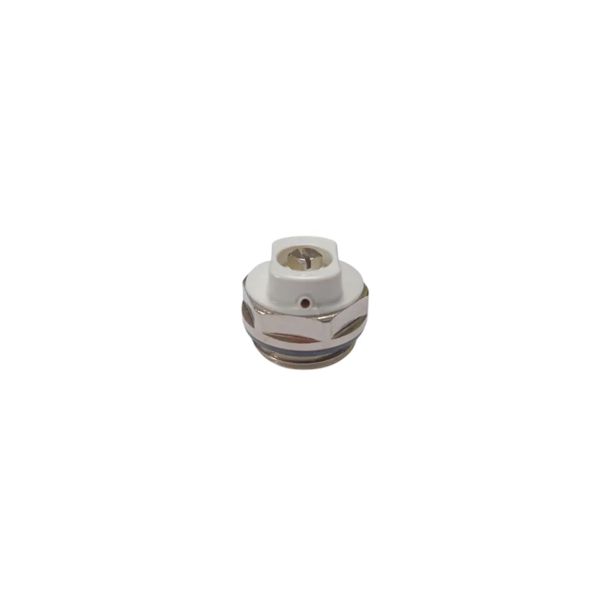 Conmetall Heizkörper Luftstopfen, 20,95 mm (1/2"), verchromt - B-Ware neuwertig
