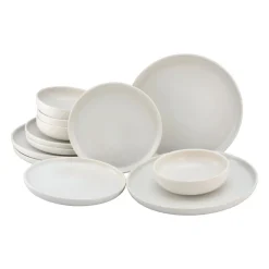CREATABLE Geschirrset »Uno offwhite« (12-teiliges Teller Set) - B-Ware sehr gut