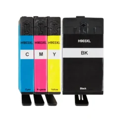 CRELANDO® Druckerpatronen für Canon, Epson oder HP (Multipack 903XL für HP) - B-Ware sehr gut