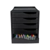 crelando® Schubladenbox, mit integrierter Stiftablage - B-Ware Transportschaden Kosmetisch