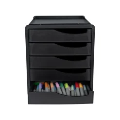 crelando® Schubladenbox, mit integrierter Stiftablage - B-Ware Transportschaden Kosmetisch