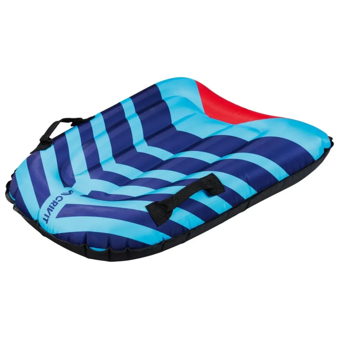 CRIVIT Bodyboard aufblasbar (blau/rot) - B-Ware neuwertig