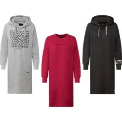 crivit by Jette Sport Damen Sweatkleid mit Baumwolle - B-Ware