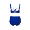 CRIVIT Damen Bikini mit verstellbaren Trägern, 44 C, blau - B-Ware neuwertig