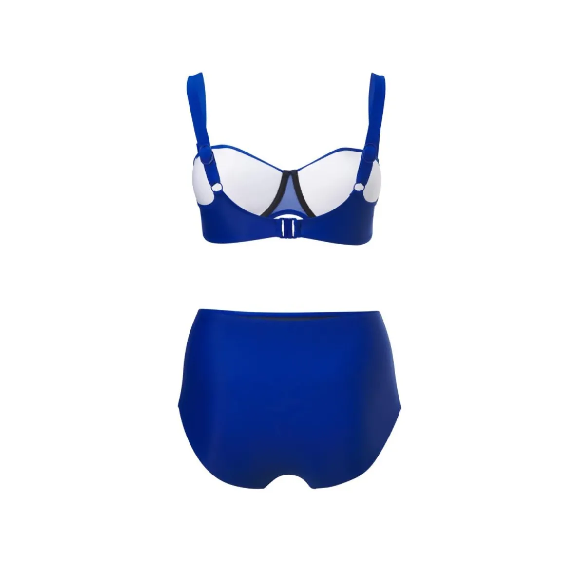 CRIVIT Damen Bikini mit verstellbaren Trägern, 44 C, blau - B-Ware neuwertig