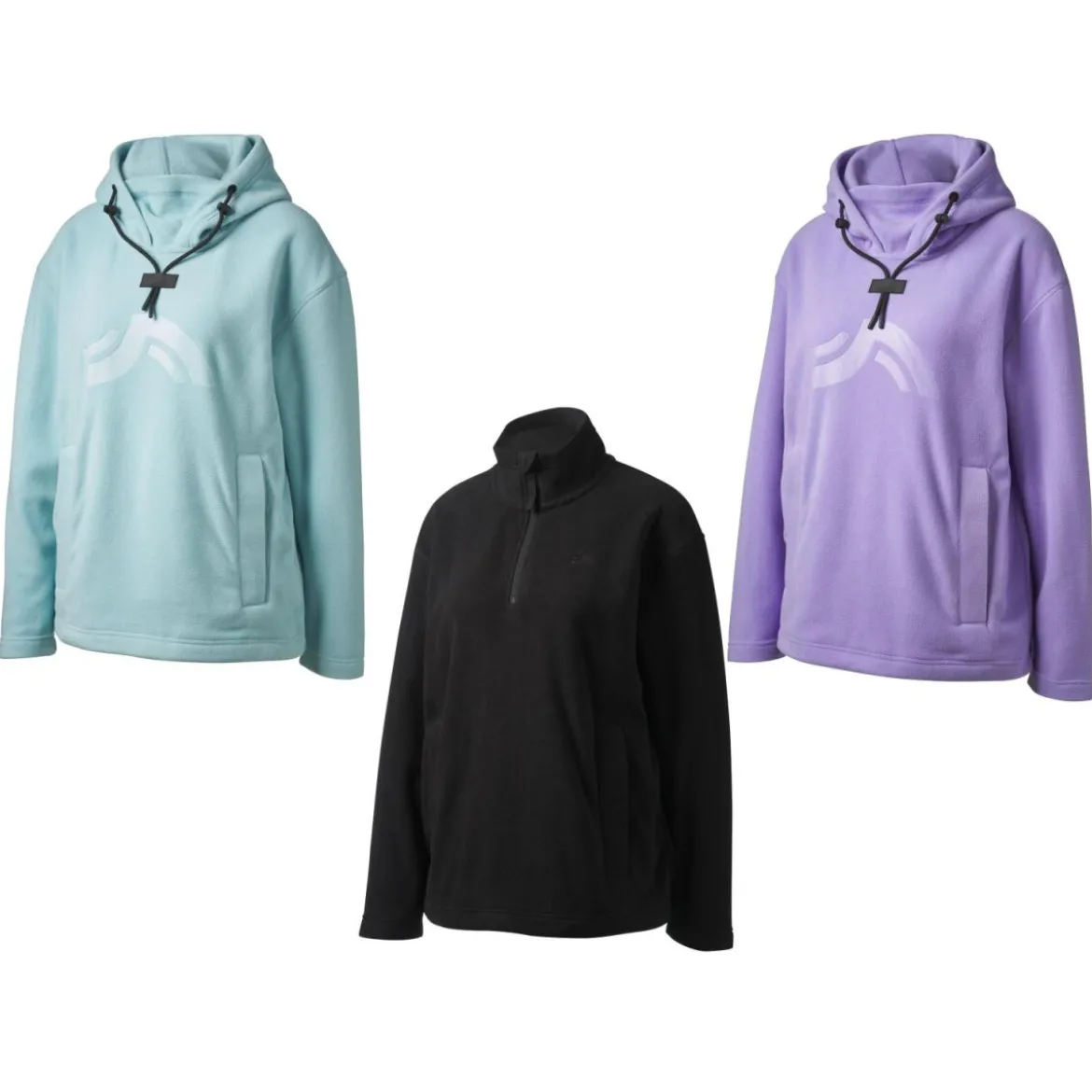 CRIVIT Damen Fleece-Funktionsshirt - B-Ware