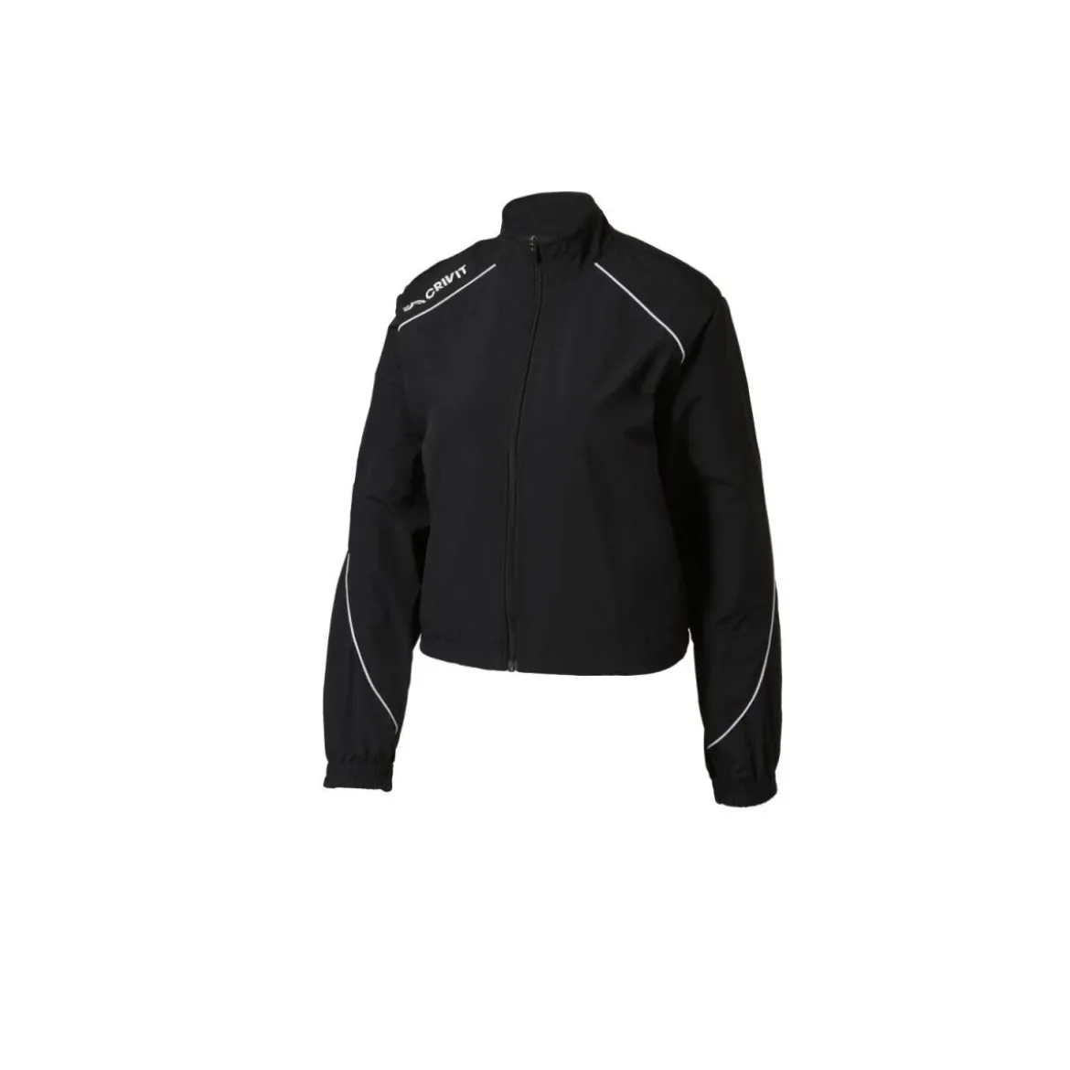 CRIVIT Damen-Funktionsjacke, L, schwarz - B-Ware neuwertig