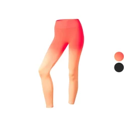 CRIVIT Damen Funktionstights, seamless, mit Po-Push-up-Effekt - B-Ware