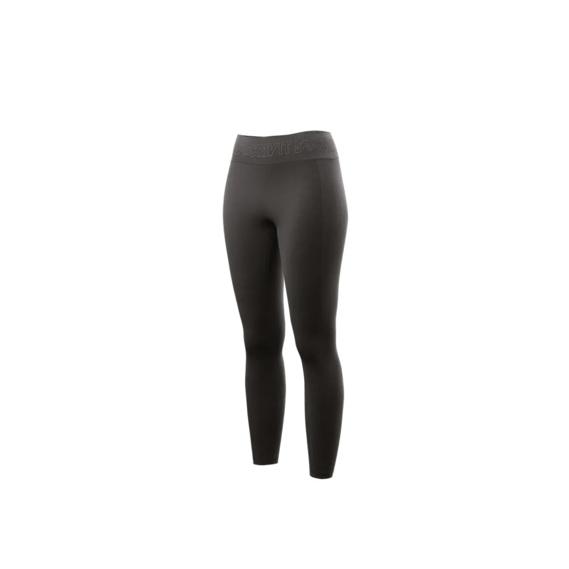 CRIVIT Damen-Funktionsunterhose, ohne störende Seitennähte (schwarz/grau, L(44/46)) - B-Ware neuwertig