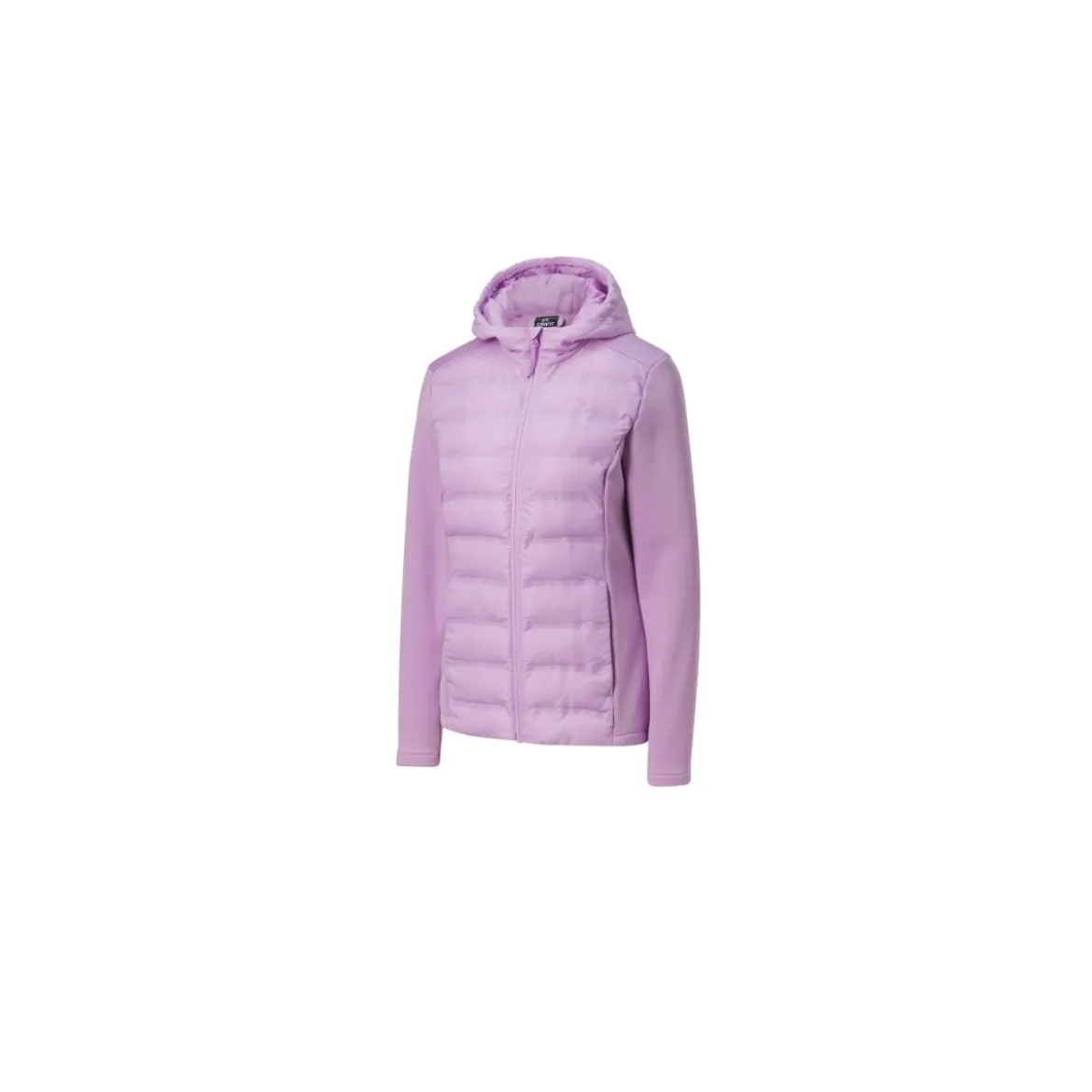 CRIVIT Damen Hybridjacke, wasserabweisendes Obermaterial (Lila, XS(32/34)) - B-Ware neuwertig