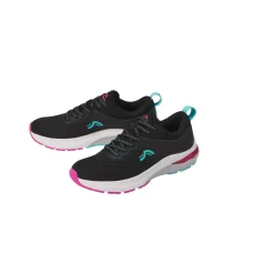 CRIVIT Damen-Laufschuhe, mit dämpfender EVA-Zwischensohle (Schwarz, 37) - B-Ware sehr gut