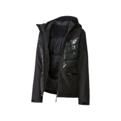 CRIVIT Damen Skijacke, mit Antirutschband (schwarz, L (44/46)) - B-Ware neuwertig