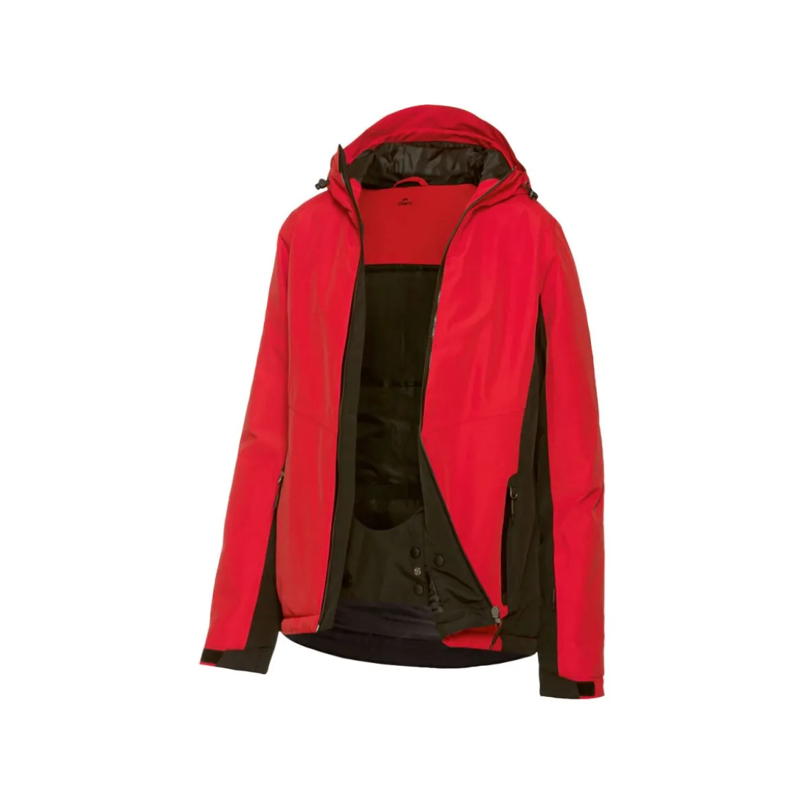 CRIVIT Damen Skijacke, wind- und wasserdicht (rot, XS(32/34)) - B-Ware neuwertig