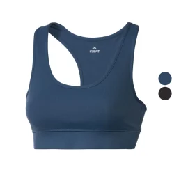 crivit Damen Sportbustier, Medium-Level, mit formendem Effekt - B-Ware
