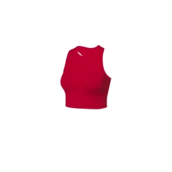 CRIVIT Damen-Sport-Bustier, mit dynamischer Kühltechnologie, XS, rot - B-Ware sehr gut