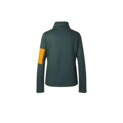 CRIVIT Damen-Strick-Fleecejacke, mit seitlichen Eingrifftaschen, M, dunkelgrün - B-Ware sehr gut