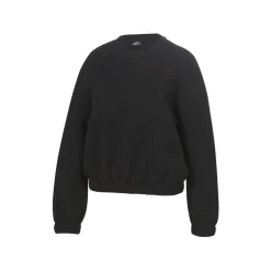 CRIVIT Damen Sweatpullover mit HeiQ Mint Technologie (Struktur schwarz, M(40/42)) - B-Ware neuwertig