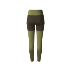 CRIVIT Damen-Thermo-Funktionstights, weitenverstellbarer Bund, XS, grün - B-Ware neuwertig